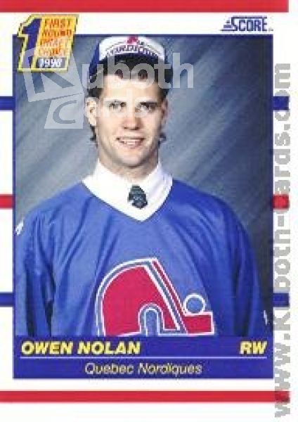 NHL 1990-91 Score - No 435 - Owen Nolan