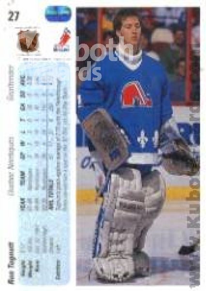 NHL 1990-91 Upper Deck - No 27 - Ron Tugnutt