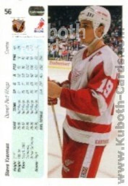 NHL 1990-91 Upper Deck - No 56 - Steve Yzerman