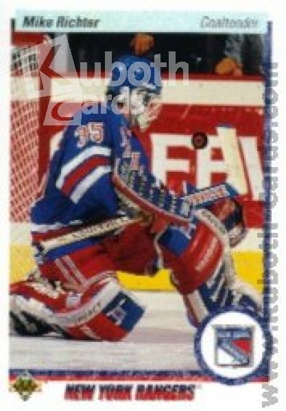 NHL 1990-91 Upper Deck - No. 32 - Mike Richter