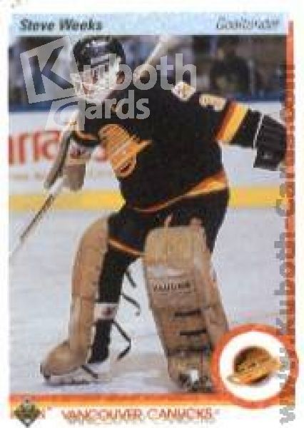 NHL 1990-91 Upper Deck - No 107 - Steve Weeks