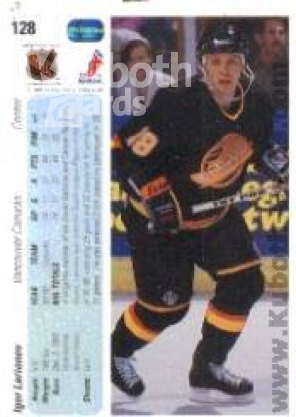 NHL 1990-91 Upper Deck - No 128 - Igor Larionov