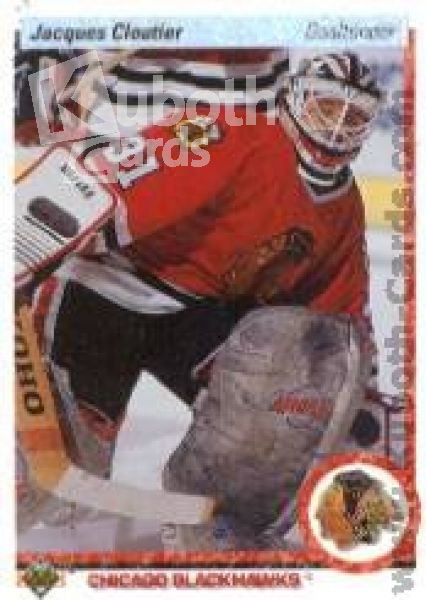 NHL 1990-91 Upper Deck - No 114 - Jacques Cloutier