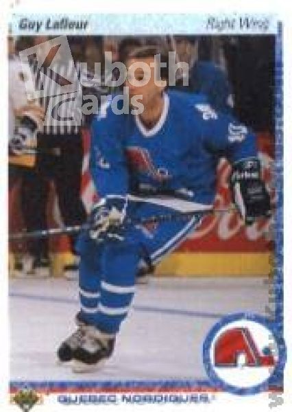 NHL 1990-91 Upper Deck - No 162 - Guy Lafleur