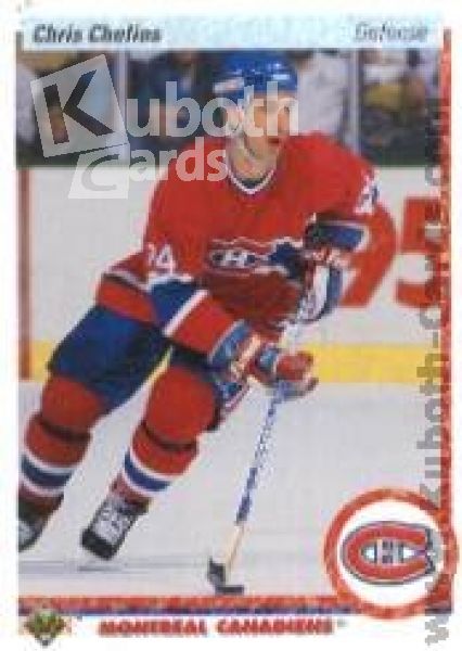 NHL 1990-91 Upper Deck - No 174 - Chris Chelios