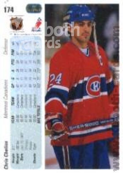 NHL 1990-91 Upper Deck - No 174 - Chris Chelios