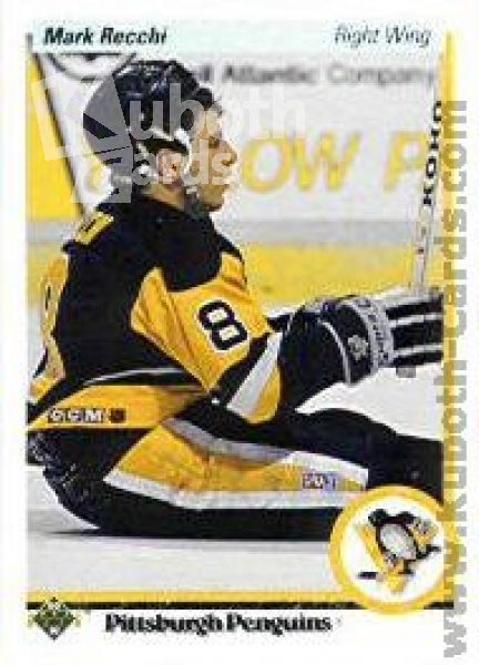NHL 1990-91 Upper Deck - No 178 - Mark Recchi
