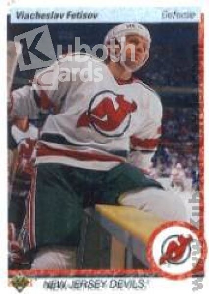 NHL 1990-91 Upper Deck - No 176 - Viacheslav Fetisov