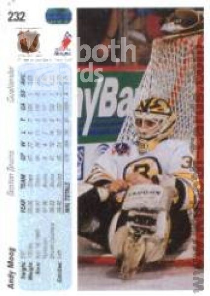 NHL 1990-91 Upper Deck - No 232 - Andy Moog