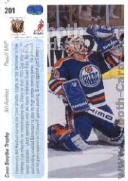 NHL 1990-91 Upper Deck - No 201 - Bill Ranford