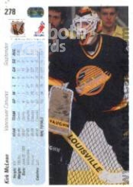 NHL 1990-91 Upper Deck - No 278 - Kirk McLean