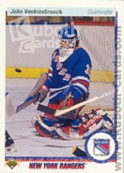 NHL 1990-91 Upper Deck - No 279 - John Vanbiesbrouck