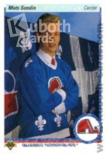 NHL 1990-91 Upper Deck - No 365 - Mats Sundin