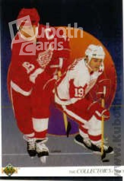 NHL 1990-91 Upper Deck - No 303 - Steve Yzerman