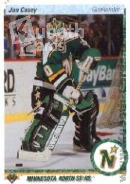 NHL 1990-91 Upper Deck - No. 385 - Jon Casey