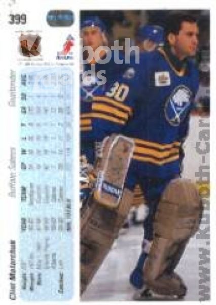 NHL 1990-91 Upper Deck - No 399 - Clint Malarchuk