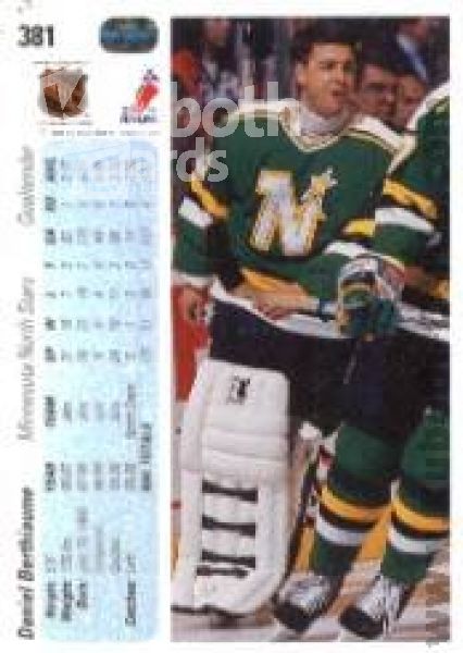 NHL 1990-91 Upper Deck - No 381 - Daniel Berthiaume