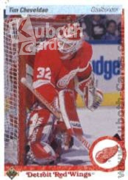 NHL 1990-91 Upper Deck - No 393 - Tim Cheveldae