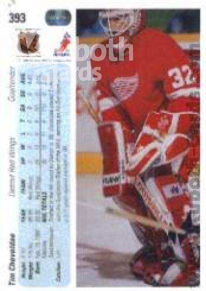 NHL 1990-91 Upper Deck - No 393 - Tim Cheveldae