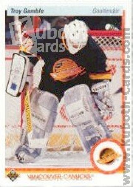 NHL 1990-91 Upper Deck - No 434 - Troy Gamble