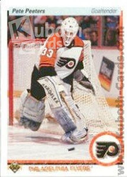 NHL 1990-91 Upper Deck - No 424 - Pete Peeters