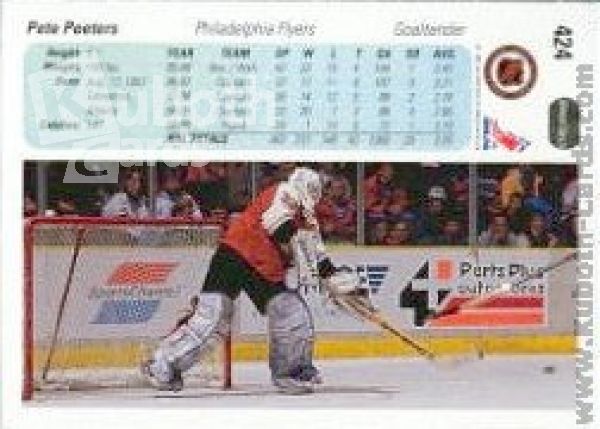 NHL 1990-91 Upper Deck - No 424 - Pete Peeters