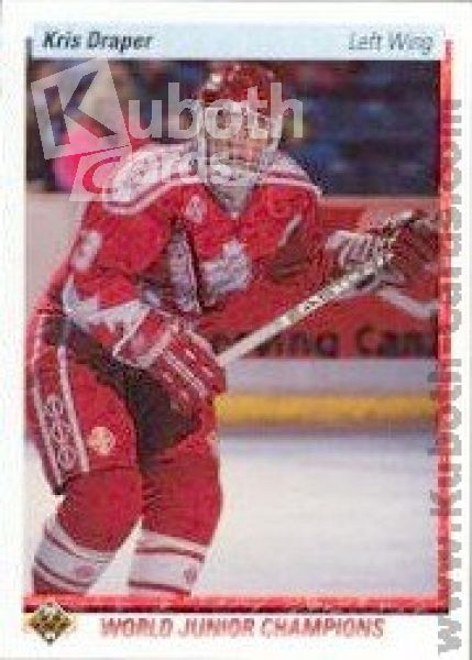 NHL 1990-91 Upper Deck - No 466 - Kris Draper