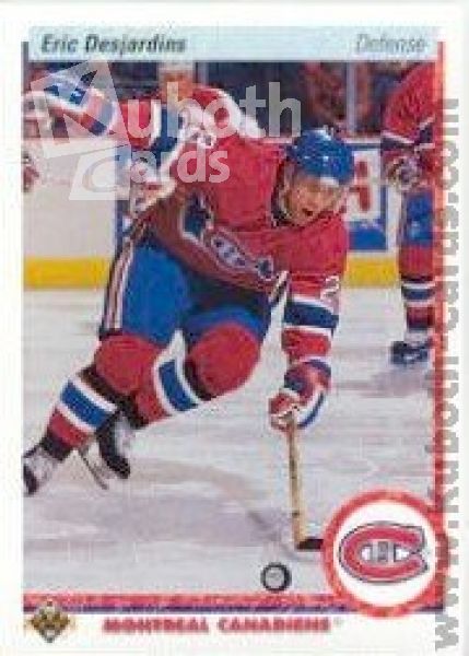 NHL 1990-91 Upper Deck - No 428 - Eric Desjardins