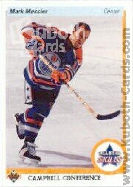 NHL 1990-91 Upper Deck - No 494 - Mark Messier