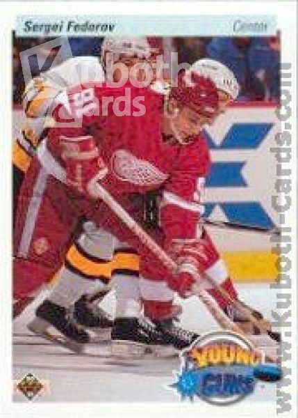 NHL 1990-91 Upper Deck - No 525 - Sergei Fedorov