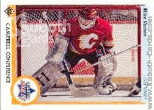 NHL 1990-91 Upper Deck - No 495 - Mike Vernon