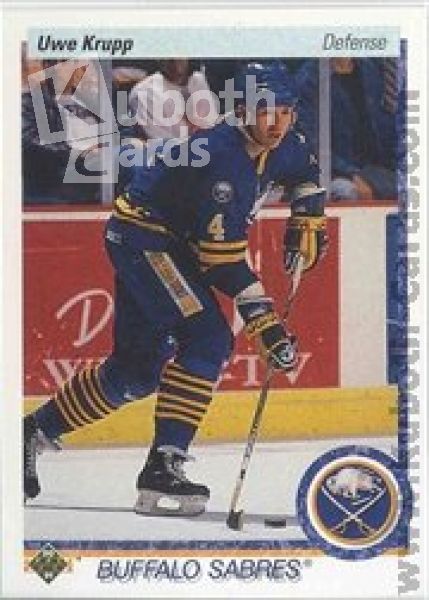 NHL 1990-91 Upper Deck - No 187 - Uwe Krupp