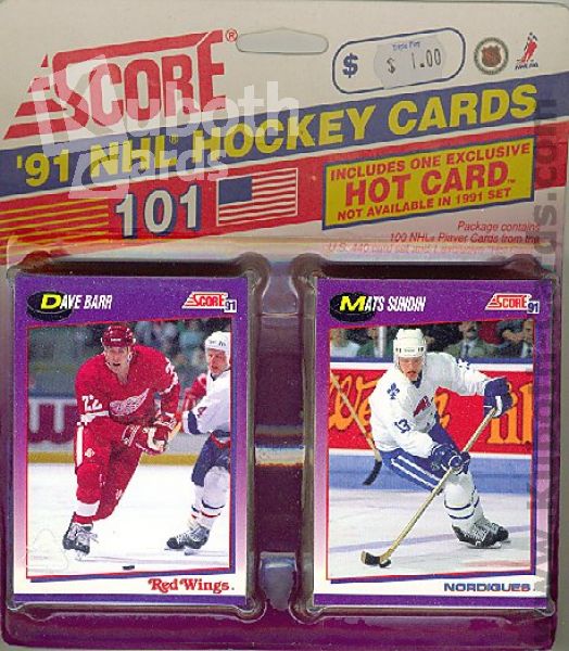 NHL 1991-92 Score Serie 1 - USA Edition Blister Jumbo Pack