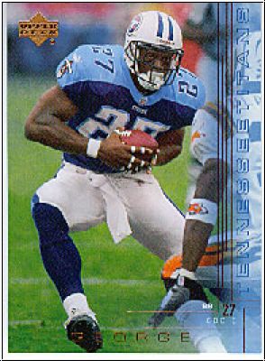 NFL 2000 Upper Deck - No 206 - Eddie George