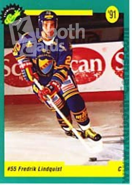 NHL 1991 Classic French - No 44 - Fredrik Lindquist