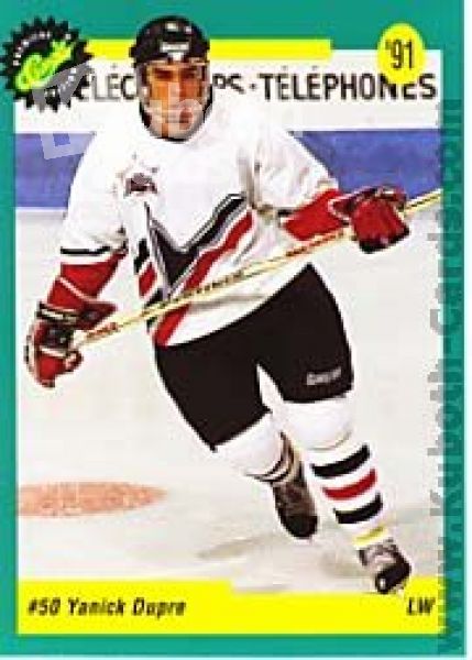 NHL 1991 Classic French - No 41 - Yanick Dupre