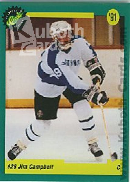 NHL 1991 Classic French - No 25 - Jim Campbell