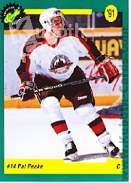 NHL 1991 Classic French - No 12 - Pat Peake