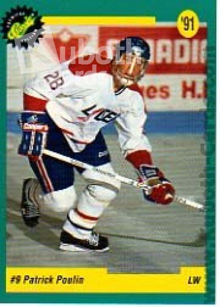 NHL 1991 Classic French - No 8 - Patrick Poulin