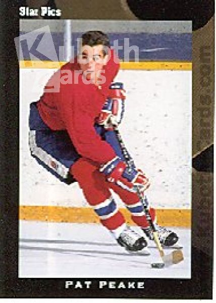 NHL 1991 Star Pics - No 39 - Patrick Peake