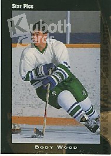 NHL 1991 Star Pics - No 12 - Dody Wood