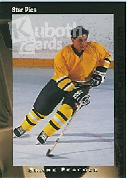 NHL 1991 Star Pics - No 33 - Shane Peacock