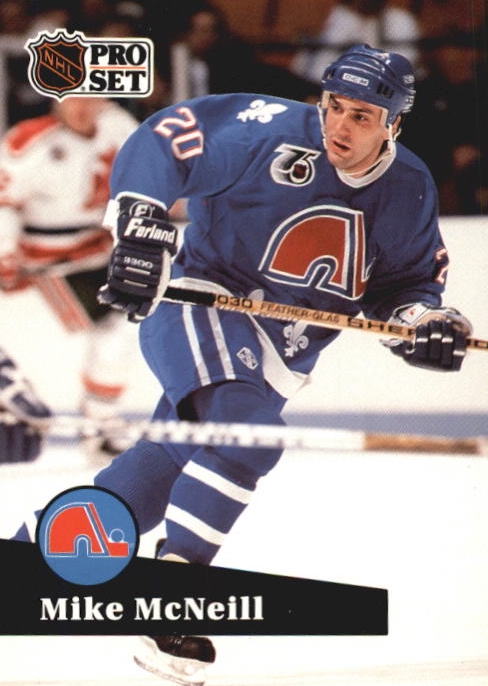 NHL 1991-92 ProSet - No 467 - Mike McNeill