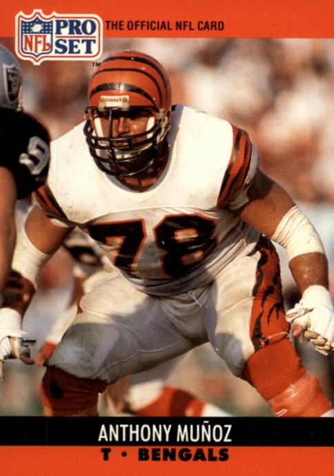 NFL 1990 ProSet - No 467 - Anthony Munoz