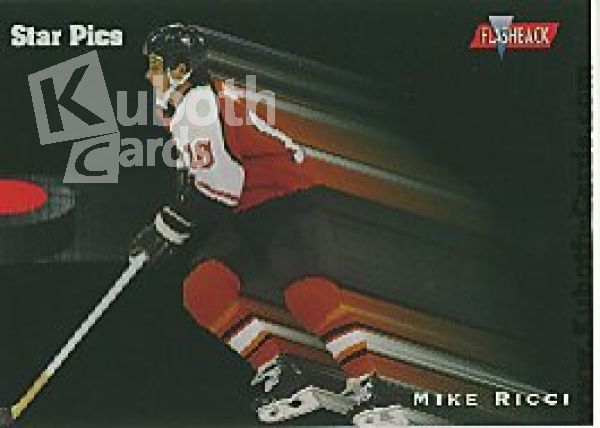 NHL 1991 Star Pics - No 60 - Mike Ricci