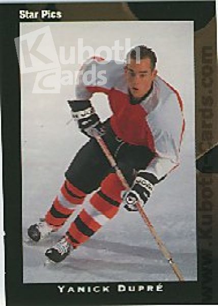 NHL 1991 Star Pics - No 44 - Yanick Dupré