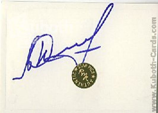 NHL 1991 Star Pics - No 38 - Alexei Zhitnik Autograph
