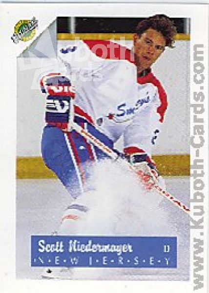 NHL 1991 Ultimate Draft - No 3 - Scott Niedermayer