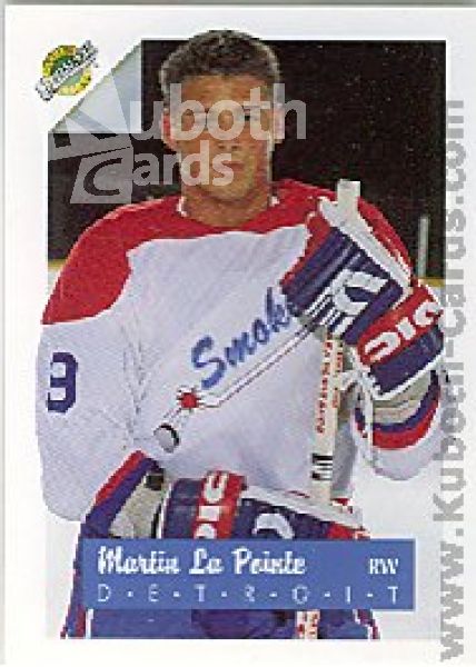 NHL 1991 Ultimate Draft - No. 9 - Martin LaPointe