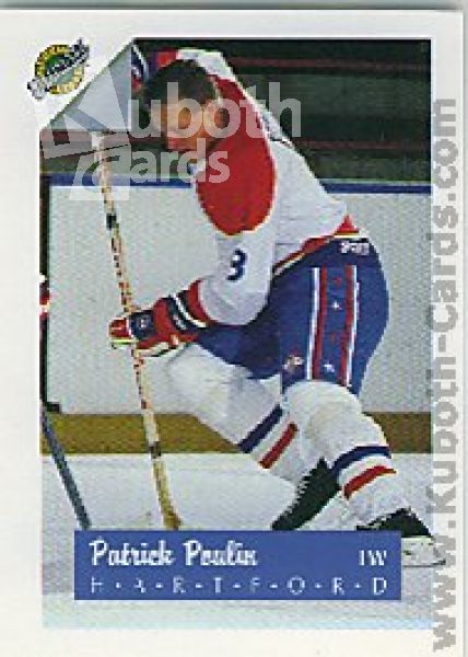 NHL 1991 Ultimate Draft - No 8 - Patrick Poulin